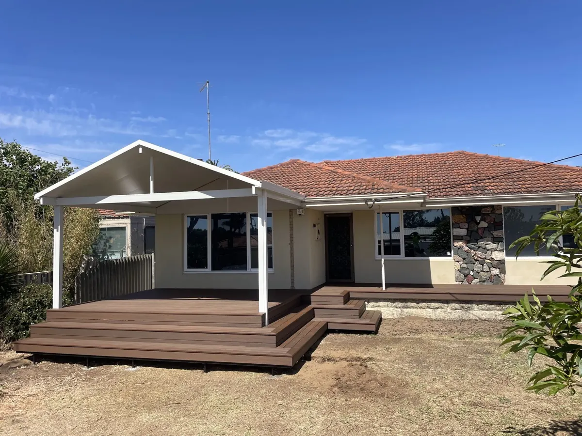Pergola deck
