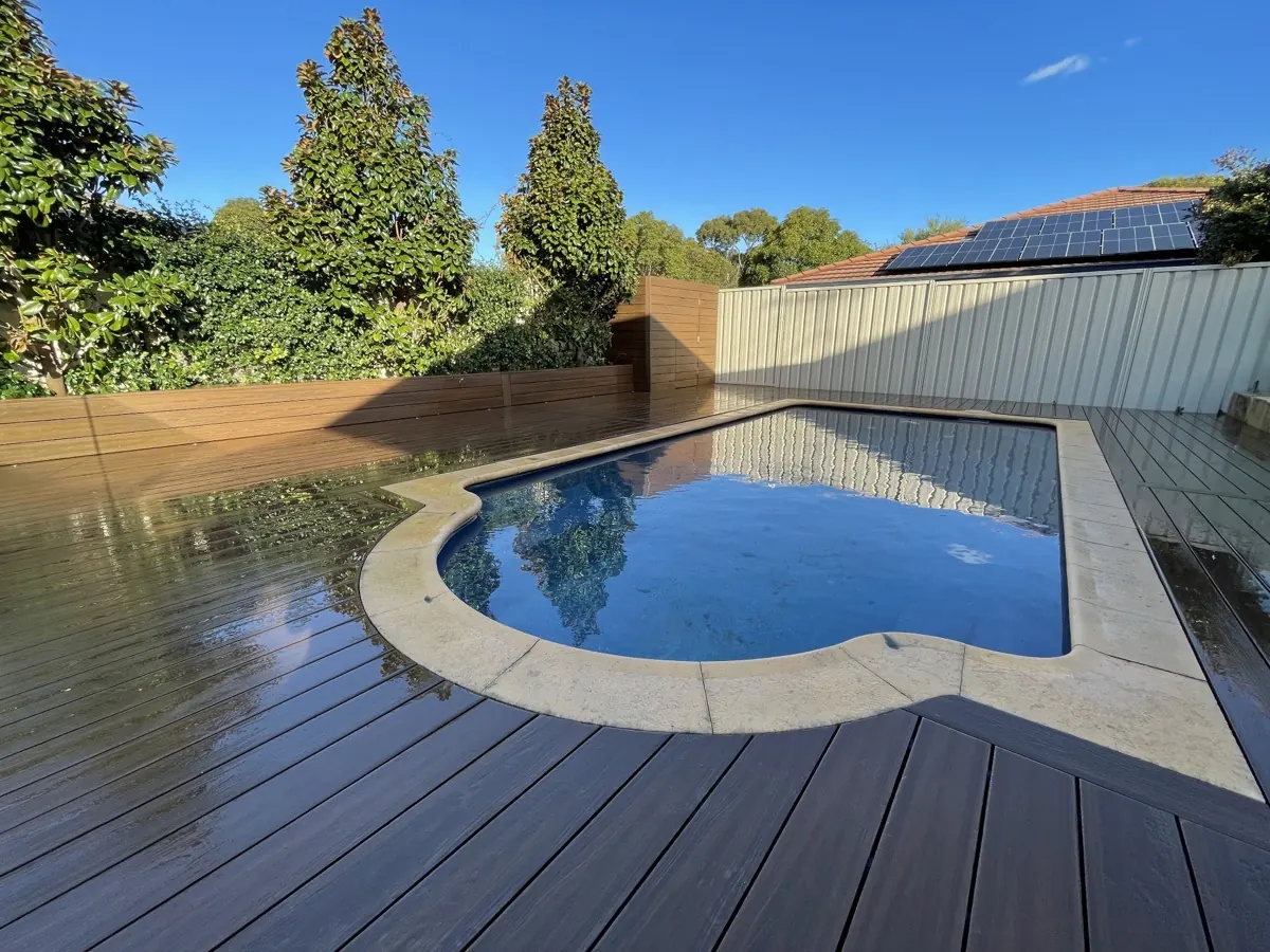 Poolside retreat